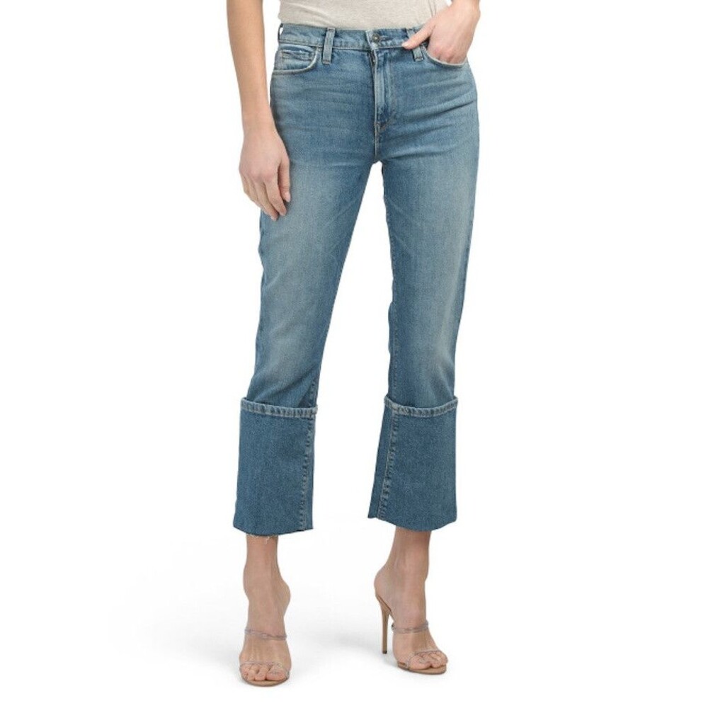 Hudson Holly Reverse Hem Jeans